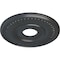 Ekena Millwork Berkshire Ceiling Medallion (Fits Canopies up to 7"), 15 3/4"OD x 3 7/8"ID x 3/4"P, Pewter CM15BEPES - alternate 2
